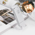 1/3Pcs USB Rechargeable LED Book Reading Light/ Portable Bookmark Eye Protection Bedside Clip Lamp/ White Adjustable Light. 