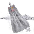 Hanging Kitchen Towels Cute Piggy Quick Drying Bathroom Hand Towels Hand Towels With Hanging Absorbent Coral Fleece Soft Thick. 