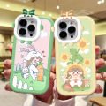 Super Girls Case For Vivo Y20 3D Cute Cartoon Girl Rabbit Flower Little Monster Mobile Phone Casing Soft Silicone Cases Soft Luxury Cover Liquid Coque. 
