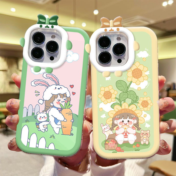 Super%20Girls%20Case%20For%20Vivo%20Y20%203D%20Cute%20Cartoon%20Girl%20Rabbit%20Flower%20Little%20Monster%20Mobile%20Phone%20Casing%20Soft%20Silicone%20Cases%20Soft%20Luxury%20Cover%20Liquid%20Coque%20-%20Image%204