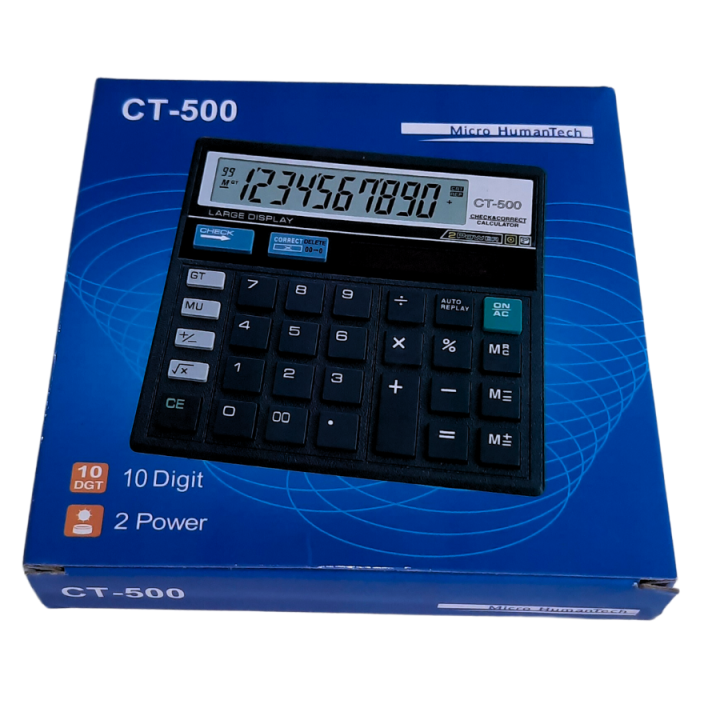 Micro%20HumanTech%20Calculator%20CT-500/%20Solar%20Power%20-%20Image%203