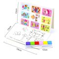 Fingerpaint Finger Painting Coloring Children Drawing Graffiti Cartoon Animal Pattern Kids Early Education Toy Kindergarten Gift. 