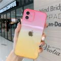 【ThinkWay】Phone Case For iPhone 12 Mini 11 Pro X XR XS Max 7 8 Plus SE 2 12 Fashion Gradient Color Clear Soft TPU For iPhone 11 Phone Case. 