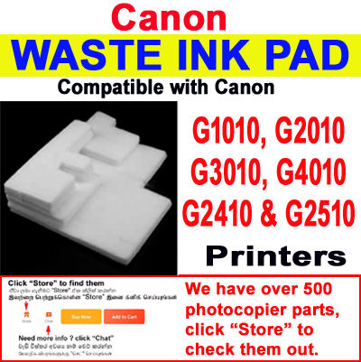 New Waste Ink Pad for Canon G1010-G2010-G3010-G4010 Printers