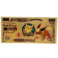 pokemon cards golden Pokemon Pikachu card classic children's memory collection 10000 gold coins Pikachu Charizard pocket ball Birthday Christmas giftParty Games Crafts. 