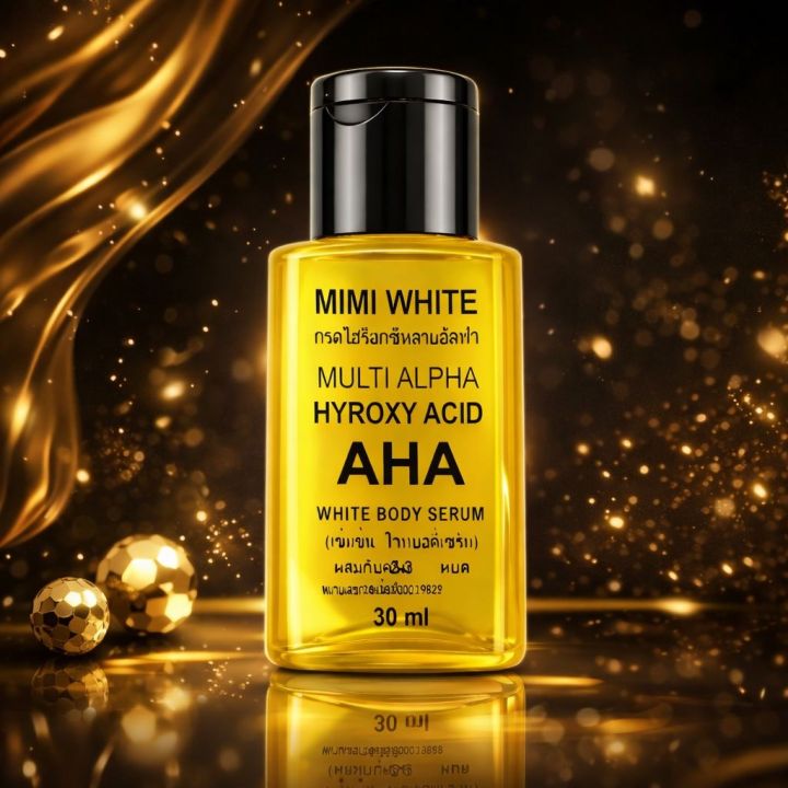 MIMI%20WHITE%20AHA%20White%20Body%20Serum%2030ml%20%7C%20Multi%20Alpha%20Hydroxy%20Acid%20Brightening%20&%20Smooth%20Skin%20Formula%20-%20Image%202