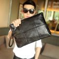 Plaid Clutch Fashion Korean Business Envelope Package Handbag File Bag   Street Trend New Casual   Male. 