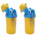 QUANBU 2X Cute Baby Boy Portable Urinal Travel Car Toilet Kids Vehicular Potty. 