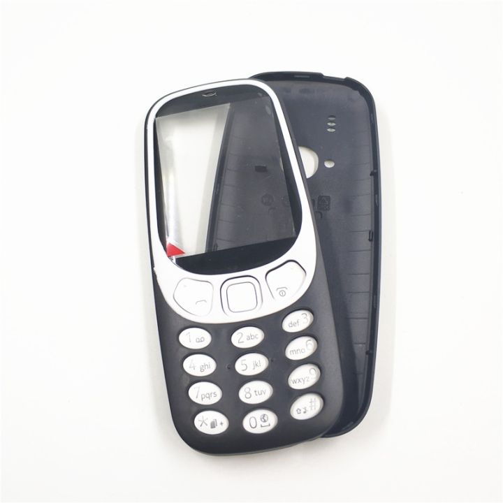 【Hottest Trends】New Full Housing For Nokia 3310 Face Frame Battery Cover Case With English Keyboard