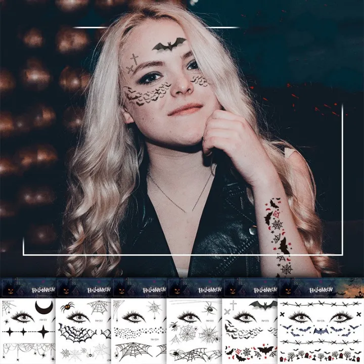 %5BFeatured%5D%20Halloween%20Fake%20Tattoo%20Face%20Sticker%20/Spider%20Web%20Scar%20Tattoo%20%20Face%20Temporary%20Tattoo%20Sticker%20/Wound%20Realistic%20Injury%20Scar%20Tattoo%20Sticker%20for%20Halloween%20Makeup%20Body%20Art%20-%20Image%202