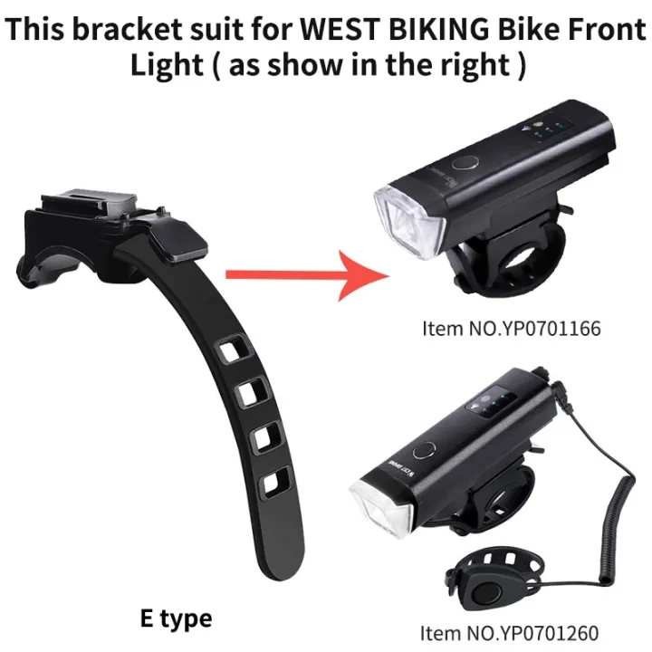 WEST%20BIKING%204%20In%201%20Bicycle%20Light%20Bracket%20Mount%20Bike%20Computer%20Mount%20Bracket%20Smart%20Sensor%20Bike%20Light%20Stand%20Bicycle%20Accessories-B%20type%20-%20Image%206
