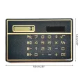 Small Basic Standard Calculator Solar Powered Calculator with 8 Digit Clearly Display and Sensitive Button for Business. 