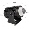 Mini Driving Light LED Projector Lens Motorcycle Headlight ATV Scooter for Auxiliary Spotlight Lamp. 