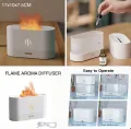 Portable Colorful Flame Aroma USB Diffuser with 7 Color LED Fire Flame. 