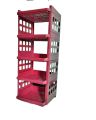 KIDS BOOK RACK 5 Layer Plastic Storage Rack, Book Shelf, Storage Rack for Home. 