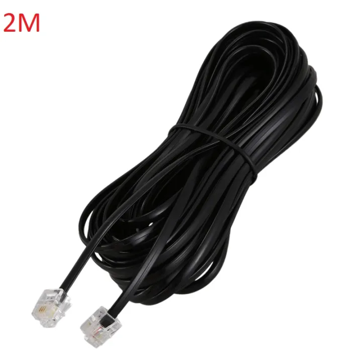 Telephone%20Line%20Cord%20Cable%20Wire%20RJ11%206P2C%20DSL%20Modem%20Fax%20Phone%20to%20Wall%201M%20-%20100M%20-%20Image%208