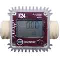 Digital Lcd K24 Flow Meter Tuine Fuel Flow Tester For Chemicals Water Sea Liquid Flow Meters Measuring Tools. 
