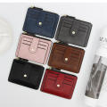 Women's Purse With Card Slots Luxury Brand Card Holder Luxury ID Card Wallet Small Card Holder Wallet Slim Leather Card Holder. 