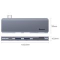 Baseus Cahub-Kog Harmonica 5 in 1 HUB Adapter COM3- CAHUB-KOG. 