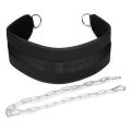 Fitness Equipments Dip Belt Weight Lifting Gym Body Waist Strength Training Building Dipping Chain Pull Up. 