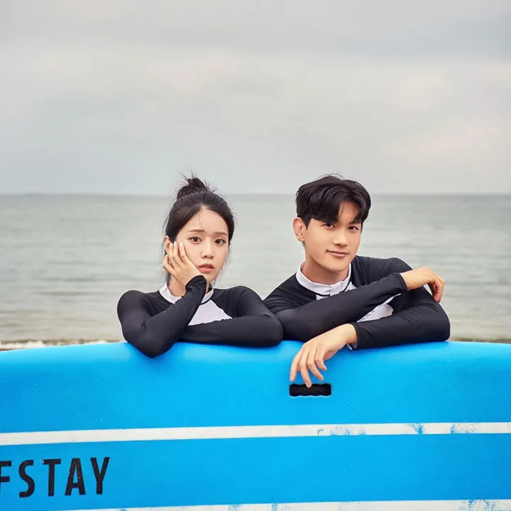 New%20Swimsuit%20Couple%20Long-Sleeve%20Zipper%20Diving%20Suit%20Men's%20Surfing%20Conservatively%20Thin%20Boxer%20Student%20Long%20Sleeve%20Hot%20Spring%20Swimsuit%20-%20Image%202