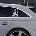 G014 20X15CM Доброго вечора Ми з України(Козак с гербом)Car Sticker Waterproof Vinyl Decal Car Accessories Decor No Background. 