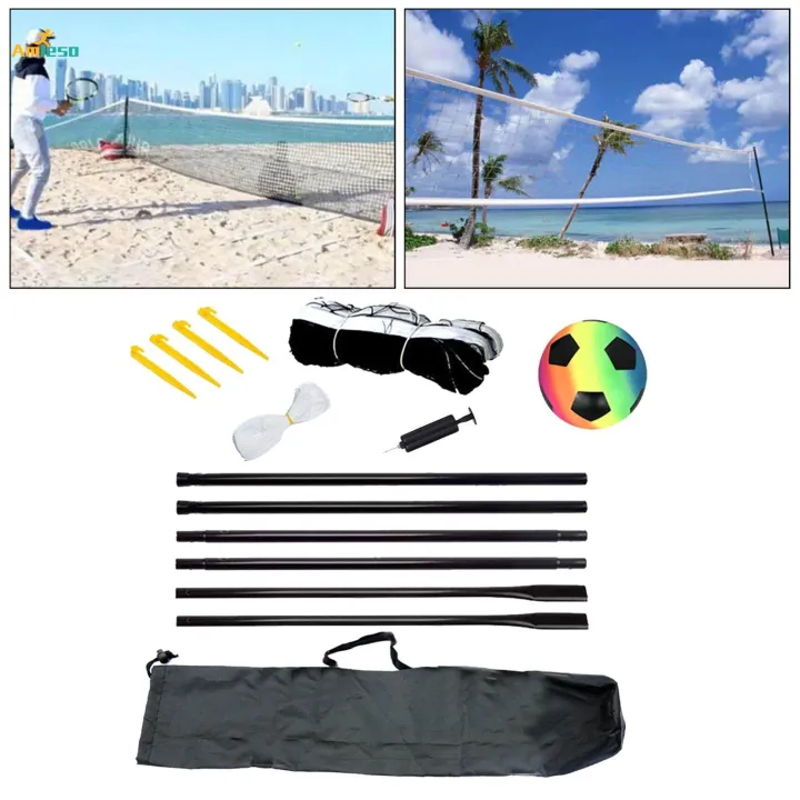 Badminton%20Net%20Set%20Volleyball%20Net%20with%20Pump%20and%20Ball%20Mesh%20Standard%20Braided%20Net%20for%20Beach%20Games%20Playing%20Yard%20Indoor%20Outdoor%20Sport%20Training%20-%20Image%202