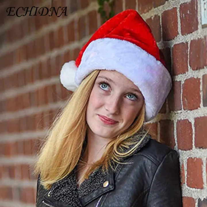 Kids%20Santa%20Hat%20Festive%20Christmas%20Santa%20Hat%20for%20the%20Whole%20Family%20Soft%20Plush%20with%20Pompom%20Perfect%20Party%20Costume%20Prop%20Red%20White%20Xmas%20Hat%20Reusable%20for%20Adults%20Kids%20Plush%20Santa%20Hat%20-%20Image%2010