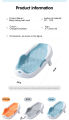 Hot sale popular plastic PP foldable infant New Style Collapsible Portable Folding Foldable Baby Bathtub bath tub. 