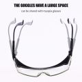 Durable Impact Resistant Safety Glasses Anti-foggy UV Protection Protective Eyewear Polycarbonate Lens for Lab. 