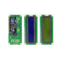 1PC Blue / Yellow Green Screen 16x2 Character LCD Display IIC I2C Interface 5V For Arduino LCD1602 1602 LCD Module. 