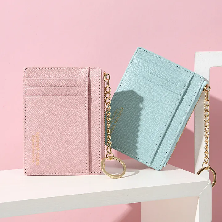 Short%20purse%20card%20holder%20women%20mini%20slim%20coin%20wallet%20ultra%20thin%20dompet%20duit%20pendek%20keychain%20beg%20duit%20wanita%20kecil-lalisa%20-%20Image%202