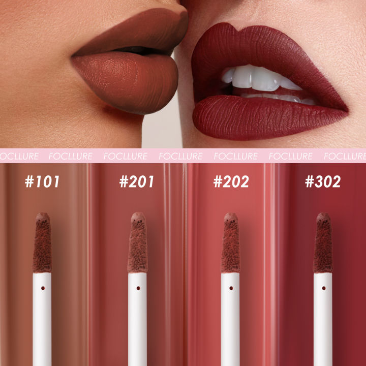 FOCALLURE%20Velvet%20Matte%20Lip%20Gloss%20Waterproof%20Long-lasting%20Moisturizing%20Lightweight%20High%20Pigment%20Liquid%20Lipstick%20Makeup%20Cosmetics%20-%20Image%204