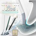 Golf Toilet Brush, Long-Handled Toilet Brush, New Type of Brush Head, Golf Brush Head Toilet Brush No Dead Corners Household Brush Wall-Mounted Light Luxury Silicone Toilet Brush. 