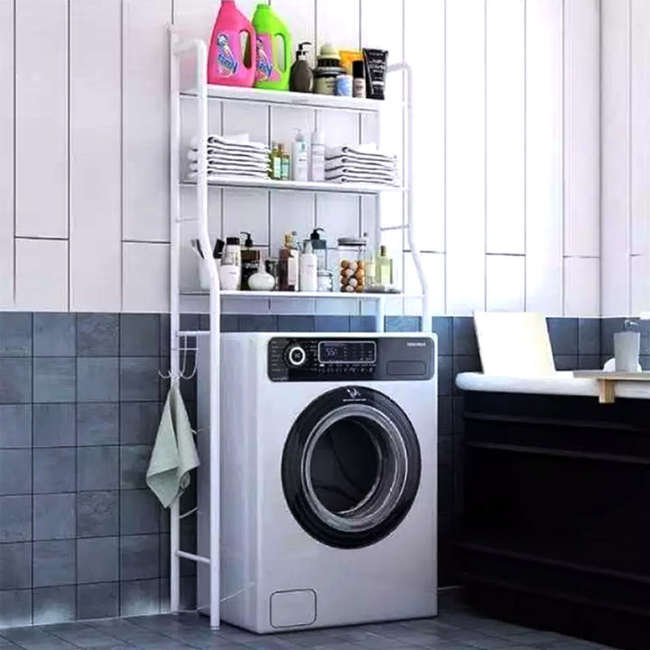 Storage%20Rack%20Shelf%20Over%20Washing%20Machine%20Adjustable%20Standing%20Organizer%203%20Tier%20Non%20Slip/Over%20The%20Toilet%20Rack%20Space%20Organizer%20-%20Image%203