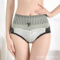 Pure Cotton Shaping Pants Antibacterial Pack -4 Triangle Strip 1 Hip Lifting Women's plus Size Traceless Underwear Graphene Abdominal Pants Women's Crotch. 