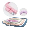 5 Pcs Embroidery Hoop Rectangle Embroidery Frame Cross Stitch Hoop Sewing Tool for Art Craft Handy Sewing,with Needles. 
