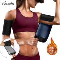 Sauna Slim Arm Trimmers Wraps Neoprene Arms Shapers Fat Burner Sauna belt Band Compress Sleeves Straps Weight Loss Slimmer. 