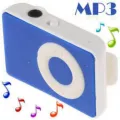 PLASTIC MP3 WITH HANDSFREE AND CABLE  stylish design Sport Mirror Portable MP3 player Mini. 