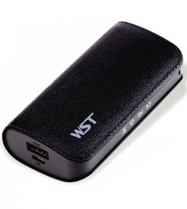 Universal WST DL512 5200mAh Leather Texture USB Fast Charging
