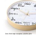 LeiyanLuxury wall clock New Chalkboard Math Formulas Wall Clock Fashion Science Mathematics Art Wall Decor Back To School Children Bedroom Wall Decor. 