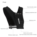 Running Phone Holder Vest Chest Phone Holder Vest Training Reflective Running Vest Adjustable Waistband Sport Jogging Vest. 