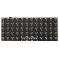 jj50 v1.0 Custom Mechanical Keyboard 50% programmed 50 preonic layouts bface firmware with rgb bottom underglow led. 