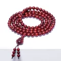 Collection-Level Pterocarpus Santalinus Bracelet Hand-Held Car Hanging Rosary/Prayer Beads Old Materials Full Gold Star Men's and Women's Sandalwood. 