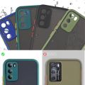 Huawei Nova 5T  Camera Protector  Gingle  Anti-Knock Armor Protective  Matte Hard Back cover. 