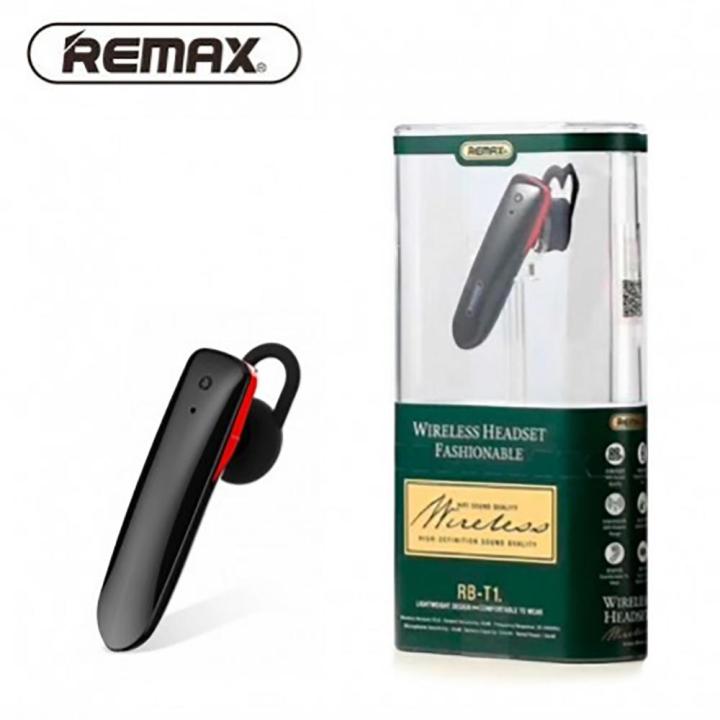 Remax Bluetooth Headset, Bluetooth hand free, Remax RB-T1 Wireless ...