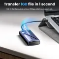 UGREEN M.2 NVMe SSD Enclosure Adapter 10Gbps USB C 3.2 Gen2 Tool-Free External Enclosure NVMe Reader Supports M and B&M Keys. 