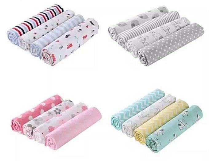 4pcs%20Baby%20Flannel%20Sheet%2076cmx102cm%20-%20New%20Born%20Baby%20Wrapping%20100%25%20Cotton%20flannel%20sheet%20-%20imported%20Cotton%20flannel%20sheet%20-%204pcs%20-%2076cmx102cm%20-%20Image%203
