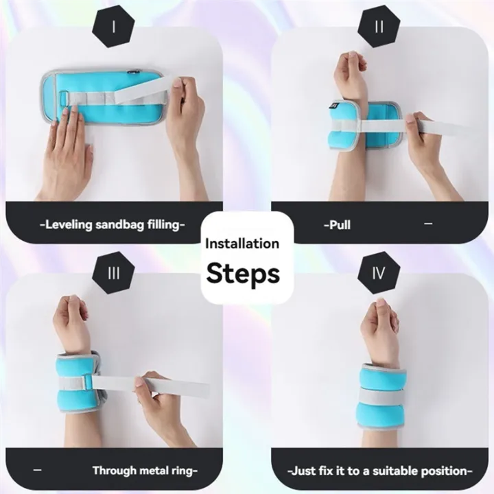 Fitness%20Equipment%20Portable%20Sandbag%20Ankle%20Wrist%20Weights%20Sandbag%20Equipments%20Exercise%20Fitness%20Load%20Running%20Yoga%20Dancing%20D%20-%20Image%205