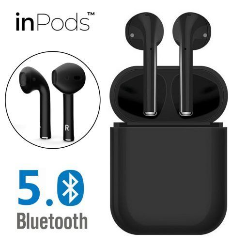 Inpods 12 (i12) Wireless Bluetooth Headset Bluetooth 5.0 with Touch Sensitive and High Quality Stereo